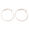 Adjustable Iron Expandable Bangle Making LS-BJEW-R038-RG-3