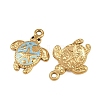 304 Stainless Steel Enamel Pendants X-STAS-K309-01G-01-2