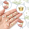 30Pcs Alloy Glass Charms FIND-FS0002-79-2