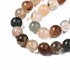 Natural Rutilated Quartz Beads Strands G-R465-24B-4