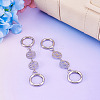 2Pcs 304 Stainless Steel Bag Extension Chains AJEW-TAC00013-4