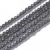 Glass Beads Strands G-F596-47M-2mm-1