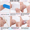 ABS Plastic Pure Color Press On False Nails MRMJ-WH20004-32C-5