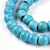 Synthetic Turquoise Beads Strands TURQ-S192-4mm-2-4