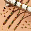 1 Strand Natural Quartz Beads Strands G-YW0002-58A-5