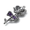 Alloy Enamel Gothic Style Pendants PALLOY-R157-06B-02C-2