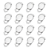 Non-Tarnish 201 Stainless Steel Clip-on Earring Findings STAS-S079-81A-1