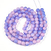 Crackle Glass Beads Strands GLAA-N009-10mm-08-2