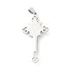 Non-Tarnish 304 Stainless Steel Big Pendants LS-STAS-D052-03P-2