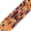 Natural Agate Beads Strands G-Q1000-01C-1