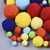 DIY Doll Craft Polyester High-elastic Pom Pom Ball AJEW-R093-06-1