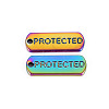 Rainbow Color Alloy Charms PALLOY-S180-245-NR-2