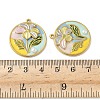304 Stainless Steel Pendants STAS-D376-02G-02A-3