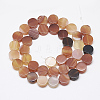 Natural Red Agate Beads Strands G-T122-03C-2