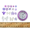 DIY Flower & Star Acrylic & ABS Plastic Imitation Pearl Beads Bracelets Making Kits DIY-FS0006-51-5