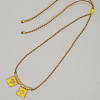 Bohemian Style Colorful Imported Beaded Adjustable Necklaces QB3454-4-1