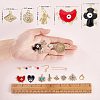 DIY Evil Eye Earring Making Kits DIY-SZ0009-06-2