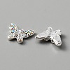 Alloy Rhinestone Cabochons MRMJ-WH0081-33S-1