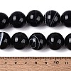 Natural Banded Agate Beads Strands G-Q608-18B-5