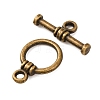 Alloy Toggle Clasps FIND-G098-03AB-2