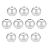 10Pcs 925 Sterling Silver Beads STER-PH0004-57-1