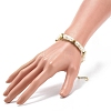 ABS Imitation Pearl & Synthetic Hematite Beaded Bracelet Necklace SJEW-JS01240-3