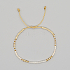 Glass Seed Braided Beaded Bracelets LS-XC9959-13-1