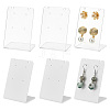   10Pcs 2 Colors Acrylic Earring Display Stands EDIS-PH0001-89-1