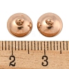 304 Stainless Steel Bead Cap Pendant Bails STAS-G224-24RG-10-3