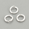 925 Sterling Silver Open Jump Rings STER-S002-57-1