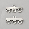 100Pcs Tibetan Style Alloy Chandelier Component Links FIND-WH0431-31C-1