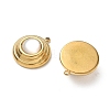 Natural Freshwater Shell Pendants STAS-G397-07G-01-2