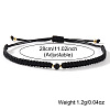 Natural Obsidian Round Link Bracelets LS-KB3682-1-2