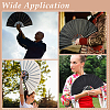 Oxford Cloth & Plastic Folding Fan AJEW-WH0696-500B-5