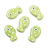 Handmade Porcelain Beads X-PORC-B009-03K-1