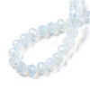 Electroplate Glass Beads Strands EGLA-A034-J8mm-A10-3