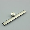 Zinc Alloy Twist Bag Lock Purse Catch Clasps PURS-PW0001-029P-1