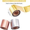 3 Rolls 3 Colors Heat Transfer Vinyl Sheets DIY-FH0003-44-2