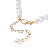 Shell Pearl Beaded Bracelets for Women BJEW-JB12960-4