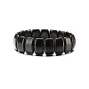 Synthetic Non-magnetic Hematite Beads Stretch Bracelets for Men PZ7053-8-1