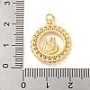 Brass Micro Pave Clear Cubic Zirconia Pendants LS-KK-U007-01G-03-3