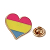 Pride Rainbow Theme Enamel Pins JEWB-Q033-01LG-04-3