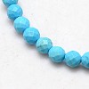 Natural Howlite Round Beads Strands TURQ-L017-8mm-02-3