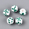 Handmade Porcelain Beads PORC-N012-12D-1
