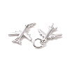 Rack Plating Brass Charms LS-ZIRC-C042-09P-2