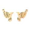 304 Stainless Steel Pendants STAS-O142-37G-2