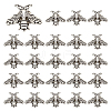 24Pcs Bees Alloy Brooch JEWB-ME0001-21AS-1