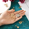 10 Sets 5 Styles Brass Toggle Clasps KK-PJ0001-25-7