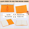 3Pcs Elastic Fabric Book Covers AJEW-CP0006-14D-5
