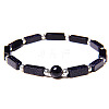 Synthetic Blue Goldstone Stretch Bracelet DP3019-7-1